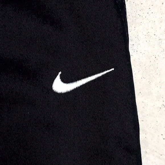 Nike Life Black Cotton Chino Loose Fit Pants (DX6027-010) - Mens Size 32 (32x32) - Picture 5 of 12